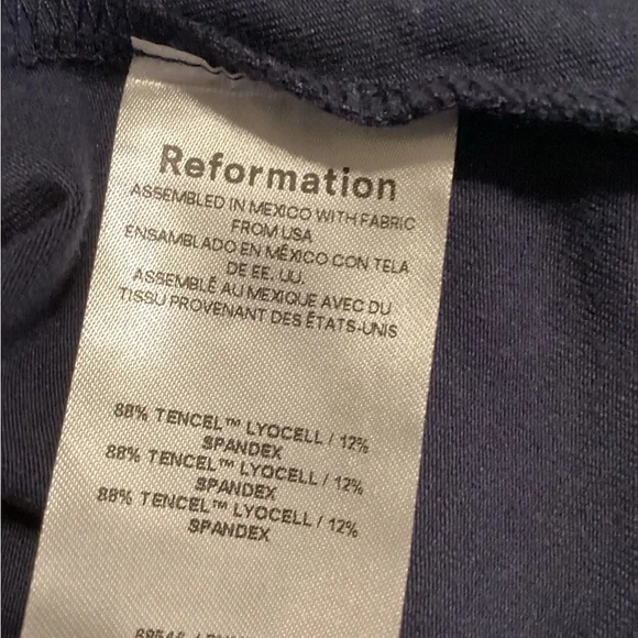 NWT Reformation Size XL Dress Midnight - Picture 14 of 14